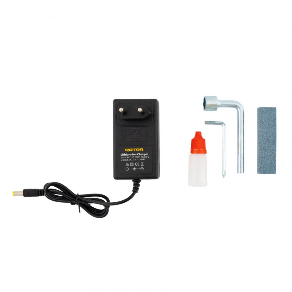 Акумулаторна градинска ножица 21V, 2 бр батерии 21V 3Ah - RSB21