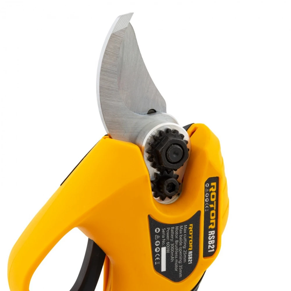 Акумулаторна градинска ножица 21V, 2 бр батерии 21V 3Ah - RSB21