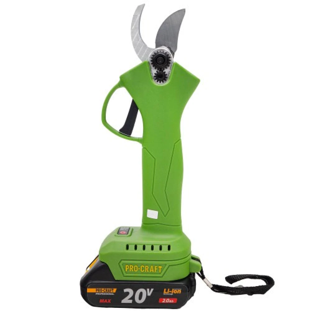 Акумулаторна лозарска ножица, 20V Li-Ion, 2 Ah, с 1 батерия и зарядно - ES18LiB