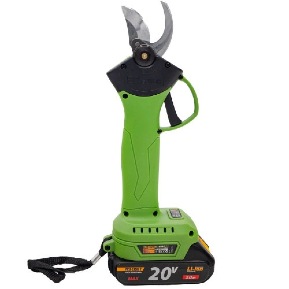 Акумулаторна лозарска ножица, 20V Li-Ion, 2 Ah, с 1 батерия и зарядно - ES18LiB