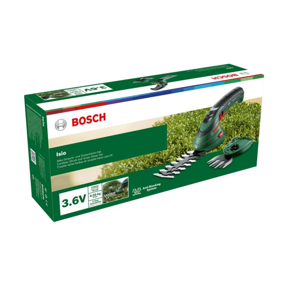 Aкумулаторна ножица за трева и храсти 3.6 V, Bosch ISIO
