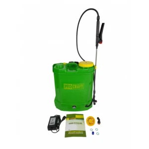 Акумулаторна пръскачка 12 л., 12V/8Ah, 3 вида дюзи - AS12L