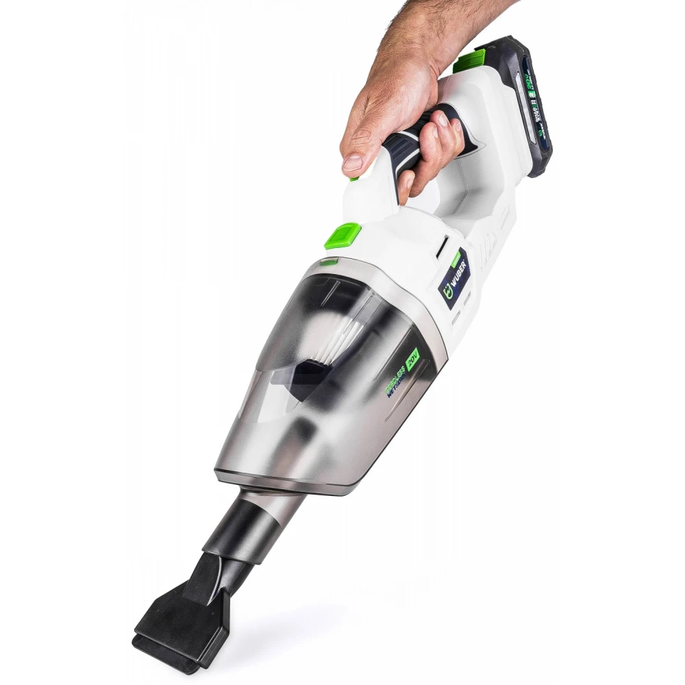Акумулаторна ръчна прахосмукачка 2 в 1, 20V 120W - W04666