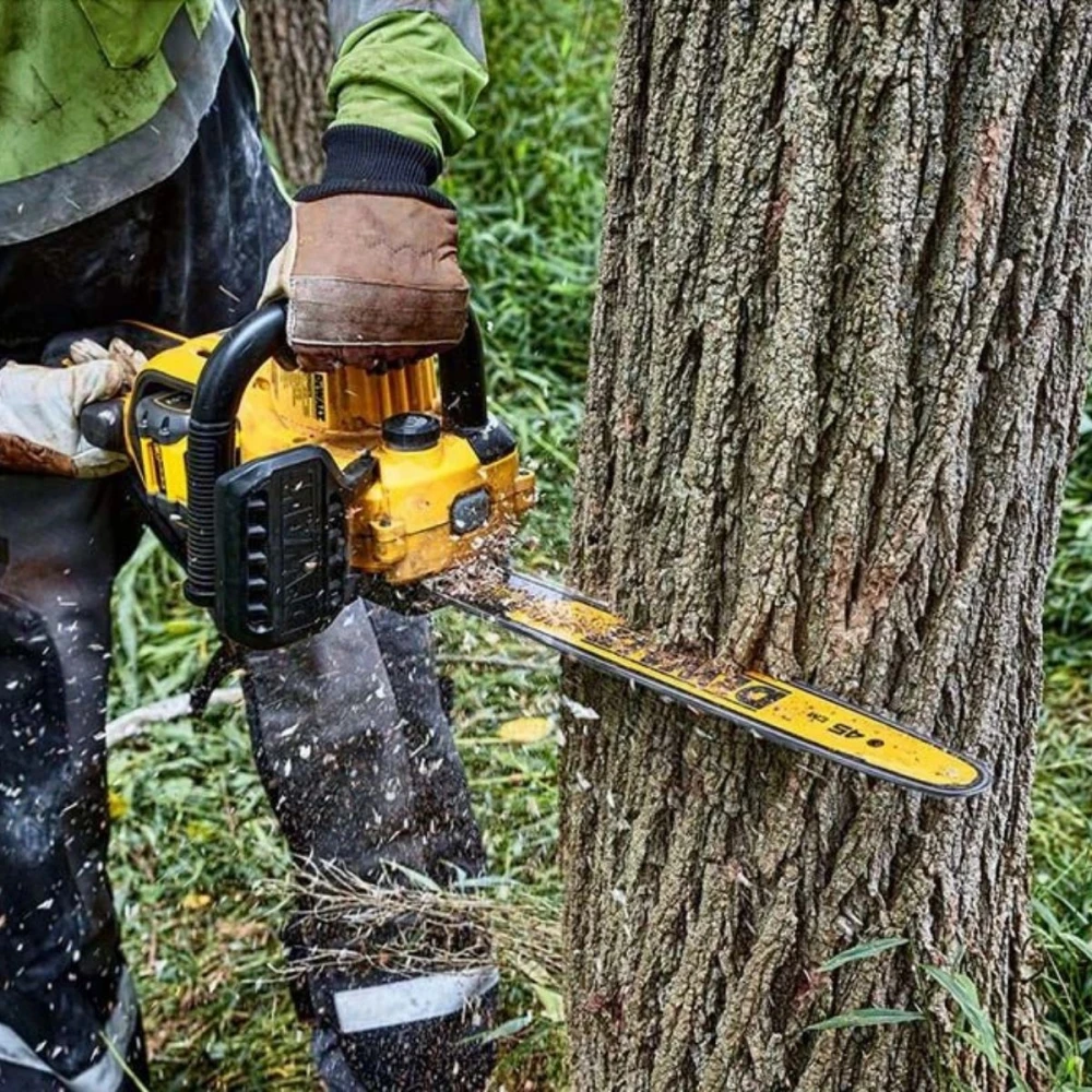 Акумулаторна резачка 54V, 45см, 3/8″, DeWalt DCMCS574X1