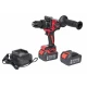 Акумулаторен ударен винтоверт 150Nm 1/2", комплект с 2 x 4 Ah - PXA78U
