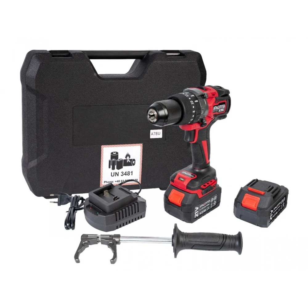 Акумулаторен ударен винтоверт 150Nm 1/2", комплект с 2 x 4 Ah - PXA78U