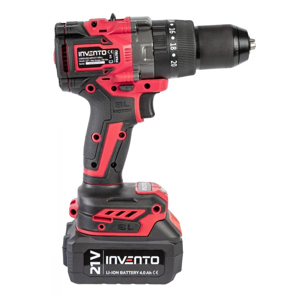 Акумулаторен ударен винтоверт 150Nm 1/2", комплект с 2 x 4 Ah - PXA78U