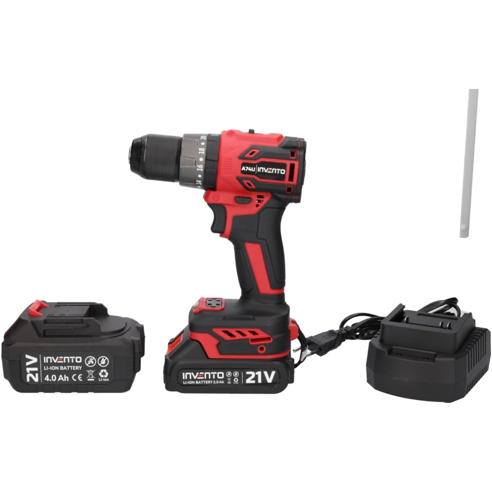 Акумулаторен ударен винтоверт 3/8", комплект 2x батерия 2Ah - PXA74U