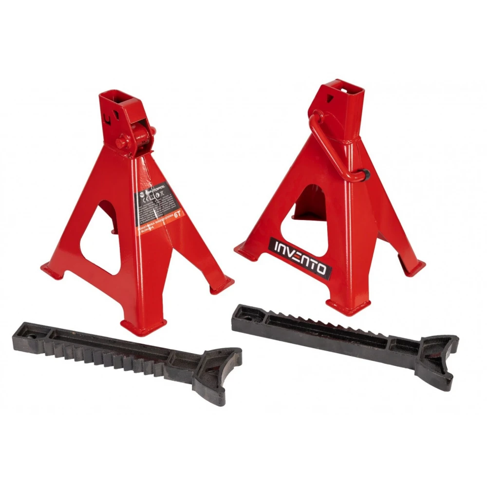 Комплект от 2 сервизни стойки за превозни средства, 6 тона - INVTJ03