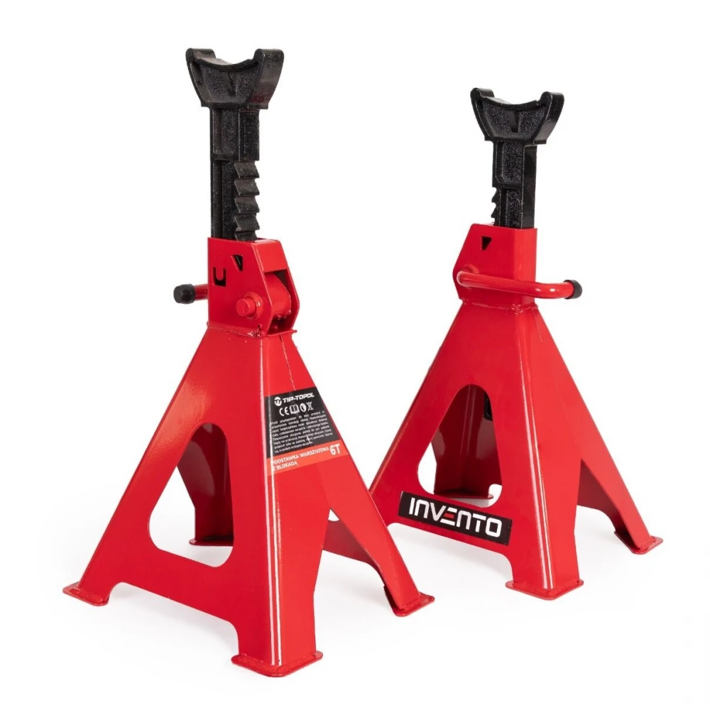 Комплект от 2 сервизни стойки за превозни средства, 6 тона - INVTJ03