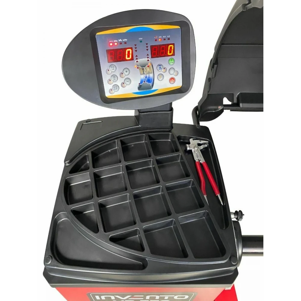 Микропроцесорна машина за балансиране на гуми, LED и 2D - INVB350