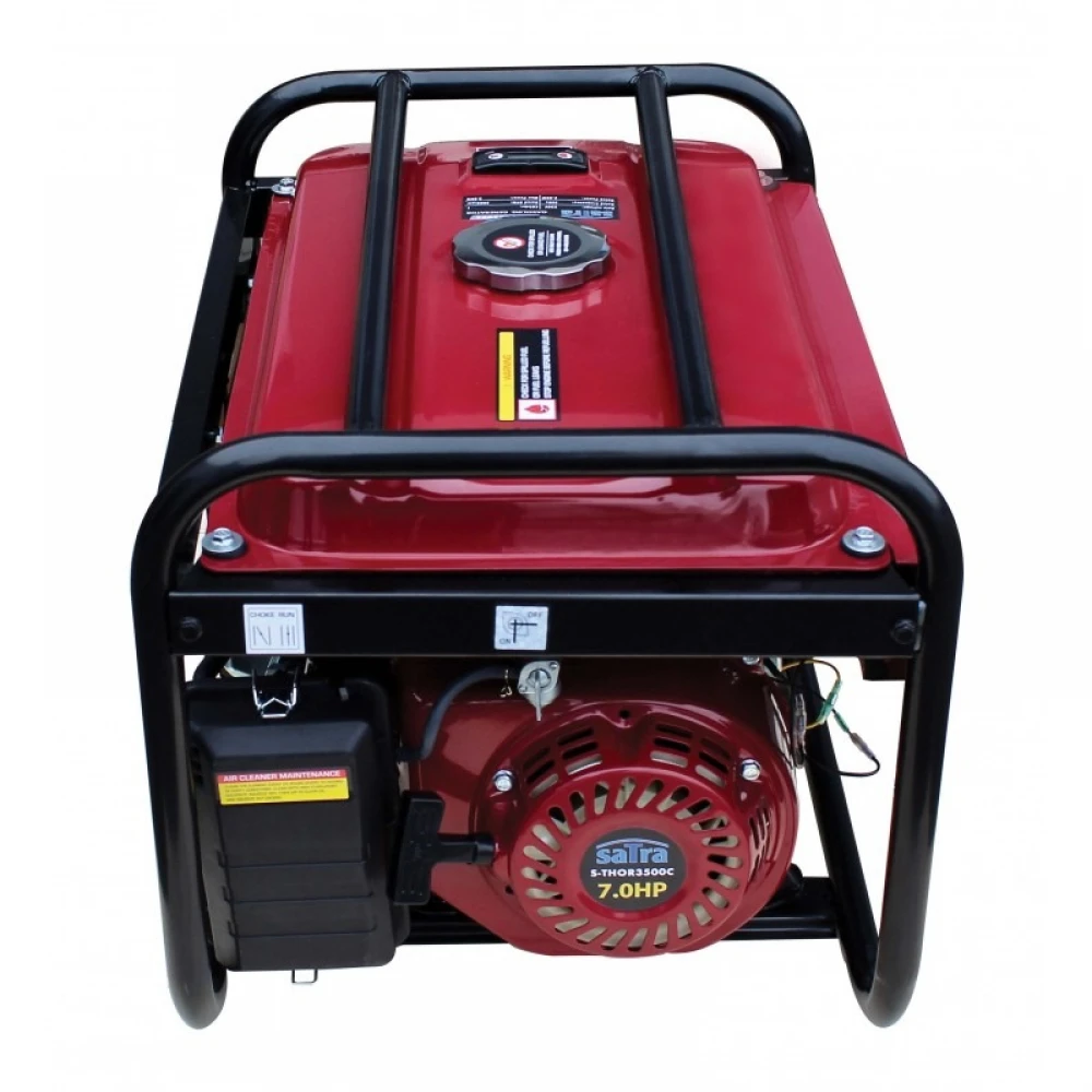 Бензинов генератор за ток с ръчен старт 3000W - S-THOR3500C