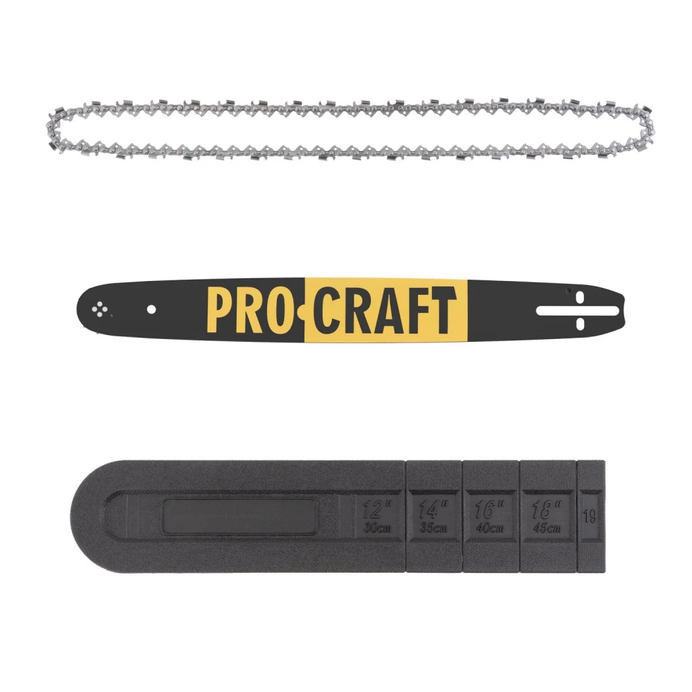 Бензинов трион, 49.3 cm³, 2100W, шина 450 мм, верига 0.325″ 72 звена - GS-450