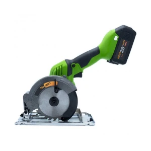 Безчетков акумулаторен потопяем циркуляр 20V, 120-125 мм, (Solo, без зарядно и батерия) - PCA18