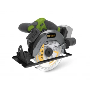 Безчетков акумулаторен потопяем циркуляр 20V, 165 мм, (Solo, без зарядно и батерия) - PCA28bb