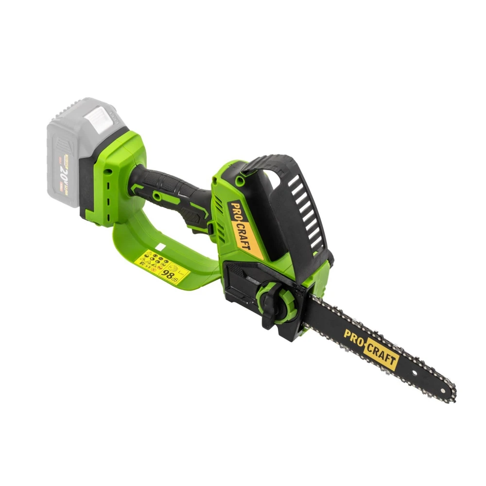 Безчетков акумулаторен верижен трион 8″, карвинг шина - PKA30