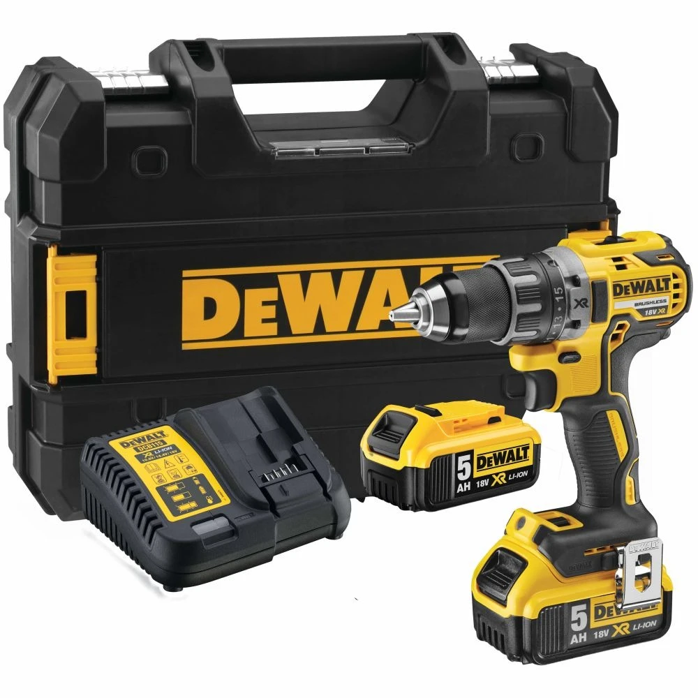 Безчетков винтоверт-бормашина, акумулаторен 18V, DeWalt DCD791P2-QW