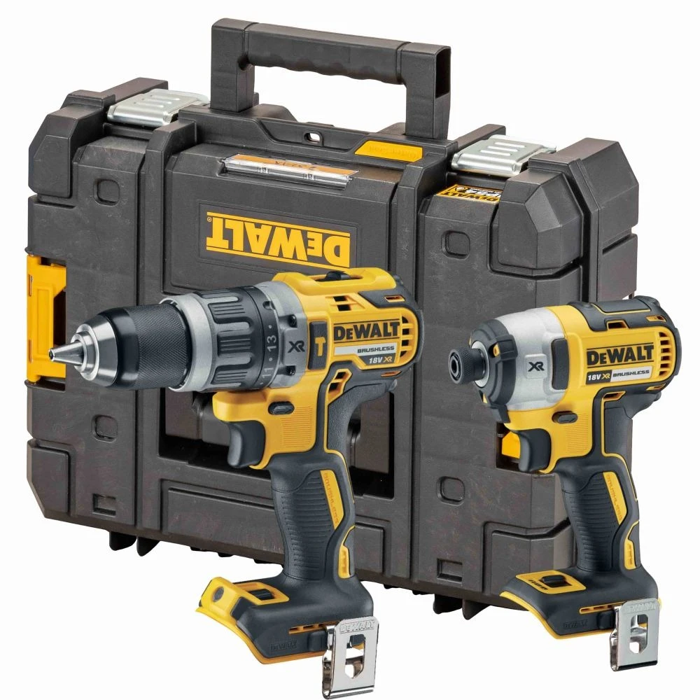 Безчетков винтоверт и бормашина DeWalt DCK266NT; DCF887N; DCD796