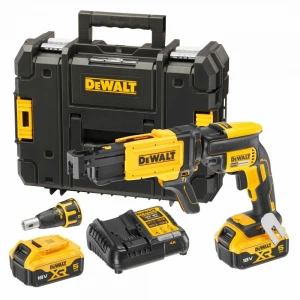 Безчетков винтоверт за гипсокартон, 2 x 5Ah 18V, DeWalt DCF620P2K