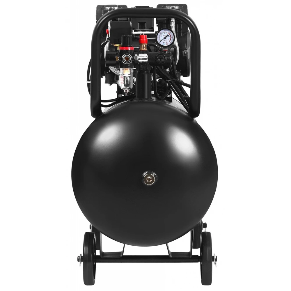 Обезшумен безмаслен компресор за въздух 100 литра 2x2200W - KD4083