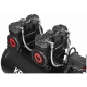Обезшумен безмаслен компресор за въздух 100 литра 2x2200W - KD4083
