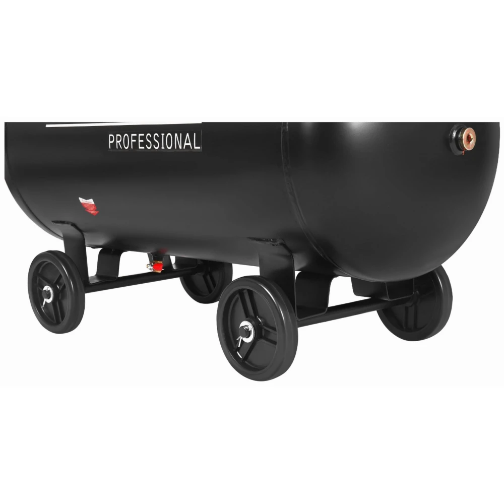 Обезшумен безмаслен компресор за въздух 100 литра 2x2200W - KD4083