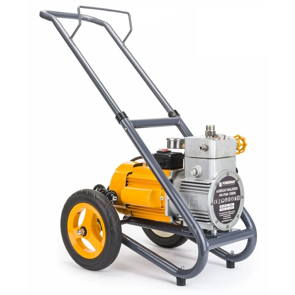 Безвъздушна машина за боядисване 1500W, 225 бара, 3 дюзи - PM-PDM-1500M