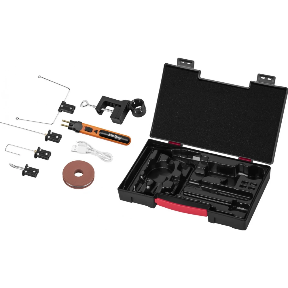 Акумулаторен пистолет за стиропор, със зарядно, 3000 mAh - KD5354