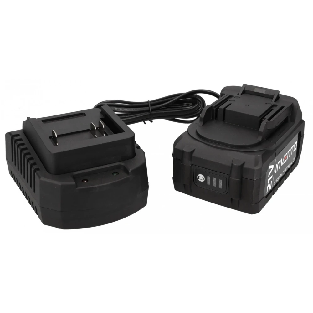 Акумулаторен ударен гайковерт 1/2", 1200Nm, комплект, батерия 4Ah - PXAS63