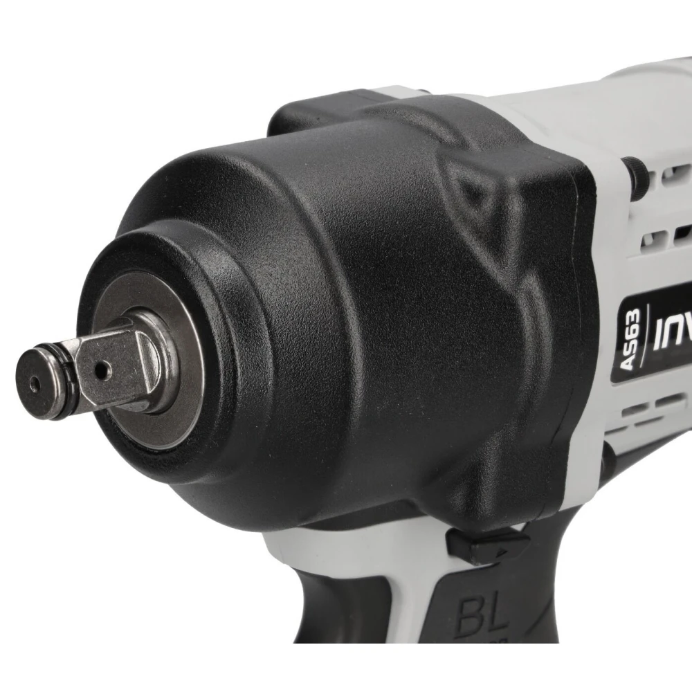 Акумулаторен ударен гайковерт 1/2", 1200Nm, комплект, батерия 4Ah - PXAS63