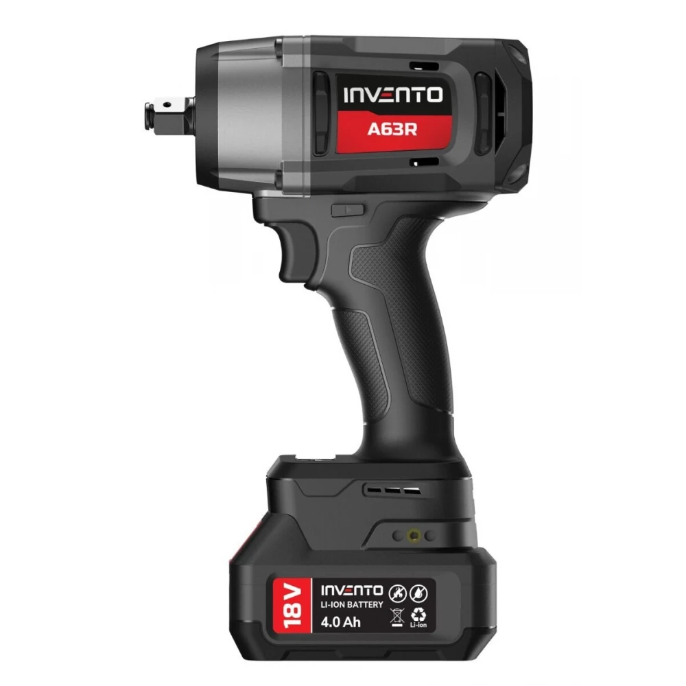 Акумулаторен ударен гайковерт 1180 Nm 1/2", комплект, в чанта - PXA63R