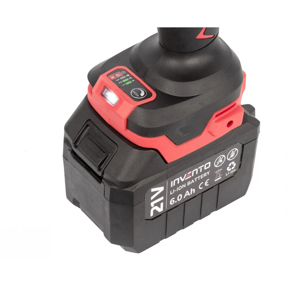 Безжичен ударен гайковерт 3/4", 1768 Nm, батерия 6Ah - PXASET17