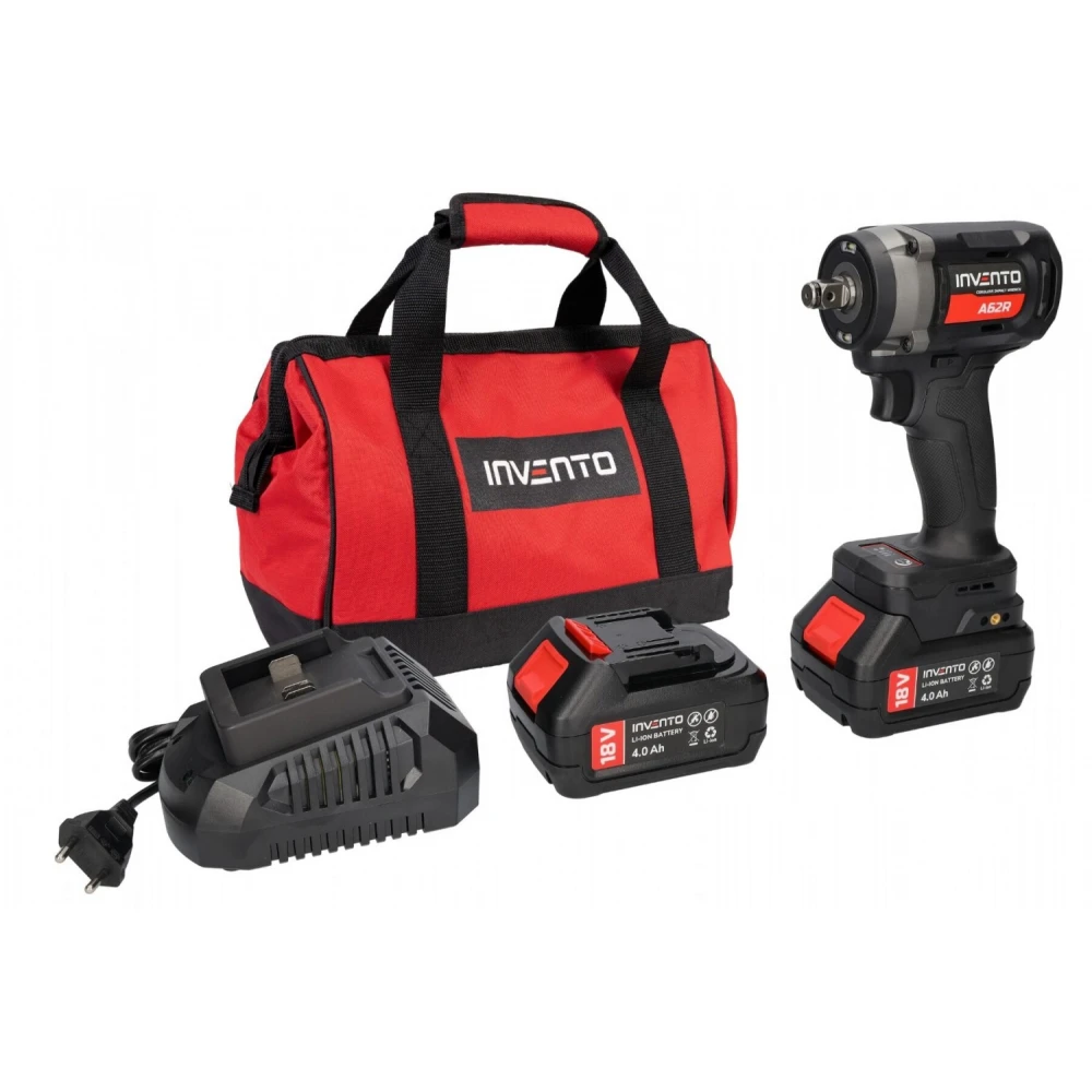 Безжичен ударен гайковерт 680 Nm 1/2”, комплект в чанта - PXA62R