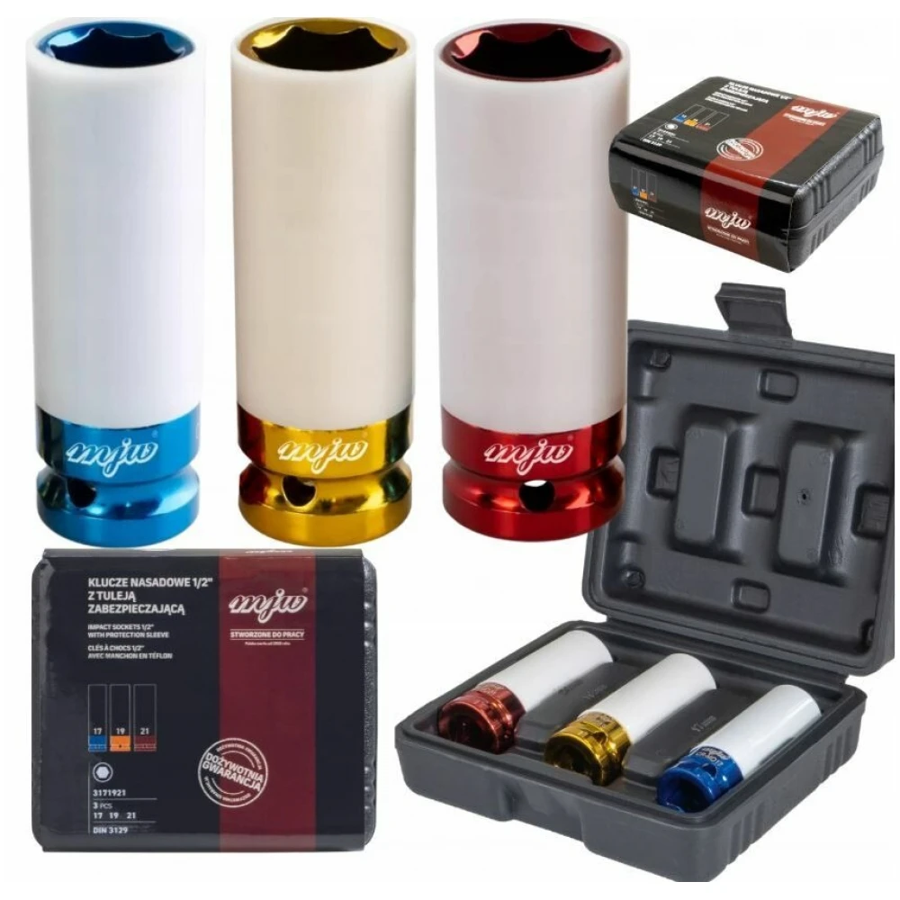 Акумулаторен ударен гайковерт 1180 Nm 1/2", комплект - PXA63R-ZNA