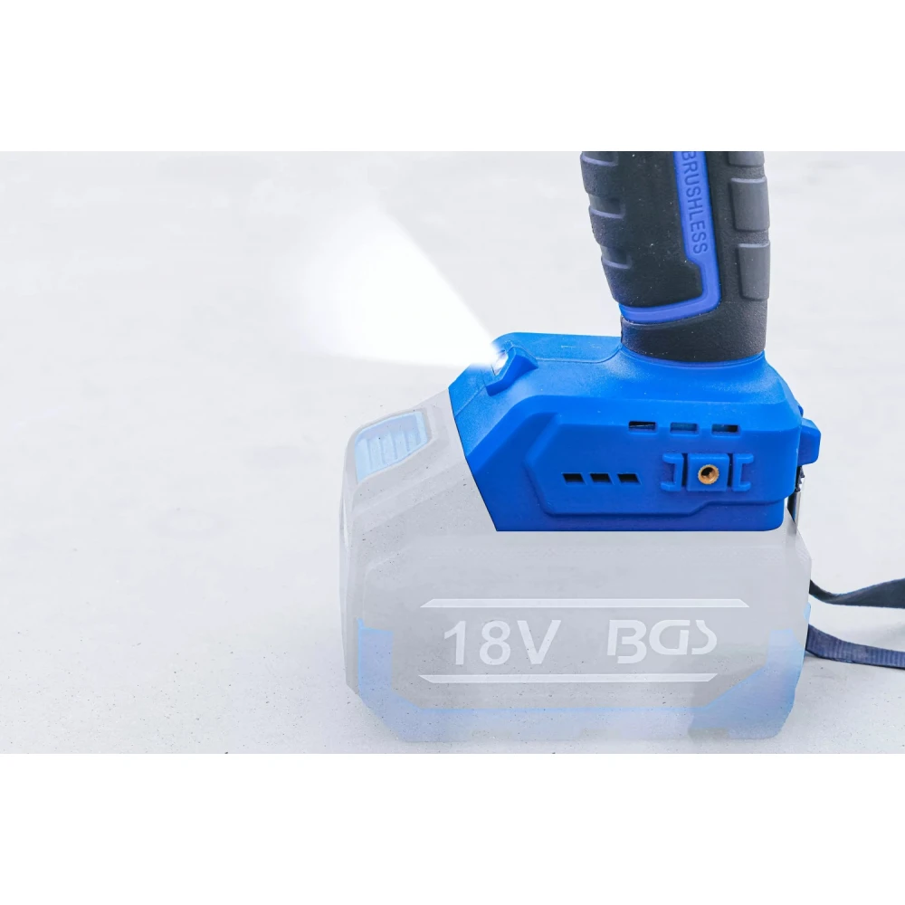 Акумулаторна ударна бормашина / винтоверт 80 Nm - BGS7361