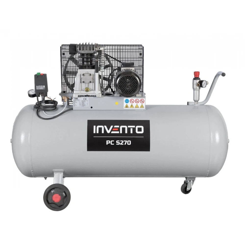 Маслен бутален компресор 270 литра, 500 л/мин. 10 бара - INVPCS270