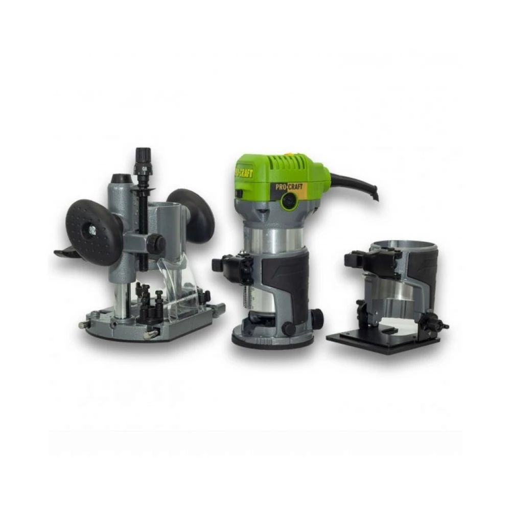 Челна фреза, оберфреза 710W, Цанги 6/8/10 мм, 3 основи, рег. обороти - POB980