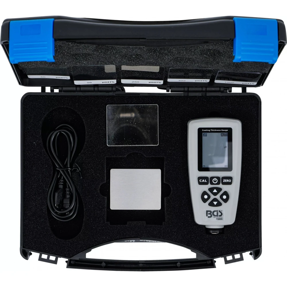 Дебеломер за боя, за черни и цветни метали, 0 до 2000 µm - BGS74406