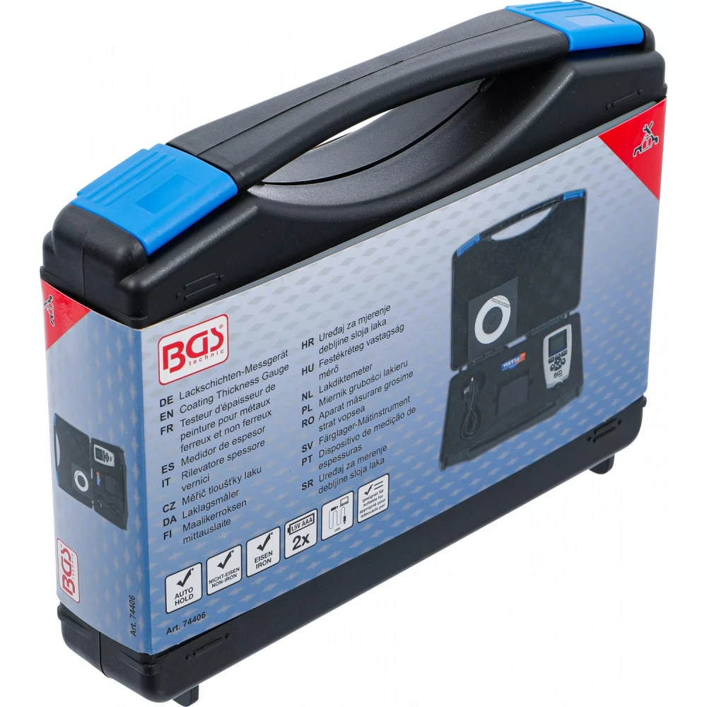 Дебеломер за боя, за черни и цветни метали, 0 до 2000 µm - BGS74406