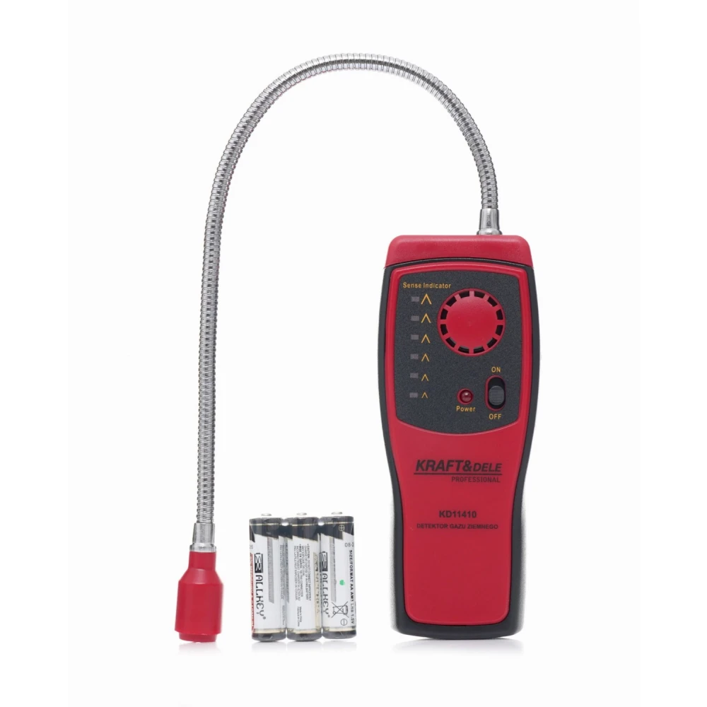 Детектор за газ с 3 x AA батерии - KD11410