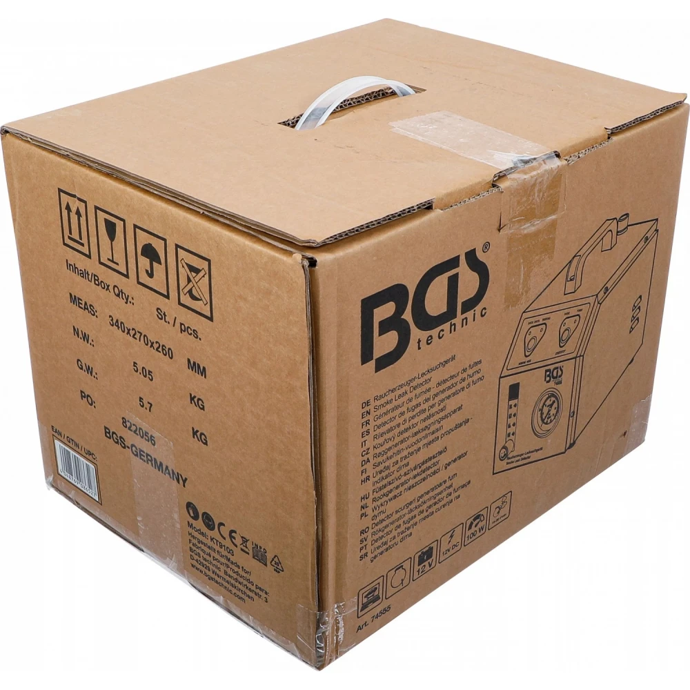 Детектор за течове от генератор на дим за превозни средства - BGS74555