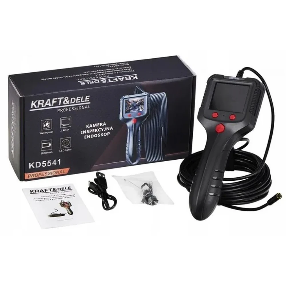 Дигитална ендоскопска камера / Ендоскоп 3000mAh - KD5541