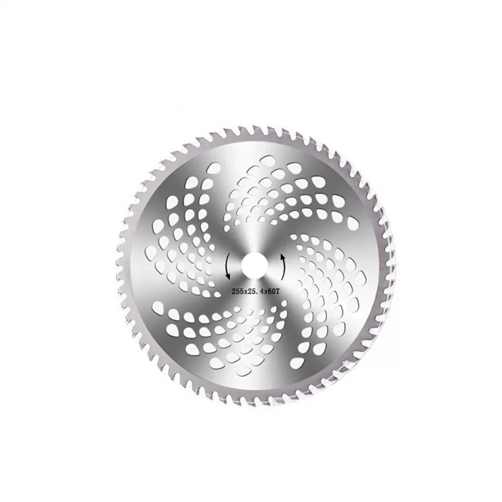 Диск за моторна коса, видиев, 60T, диаметър 255X25.4, качество C - 7133