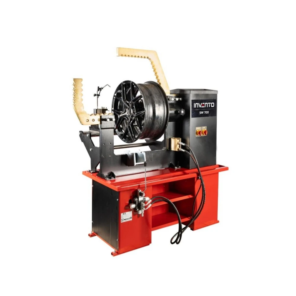 Дискова машина за изправяне на колела с вграден струг, 10-24" - INVSW700