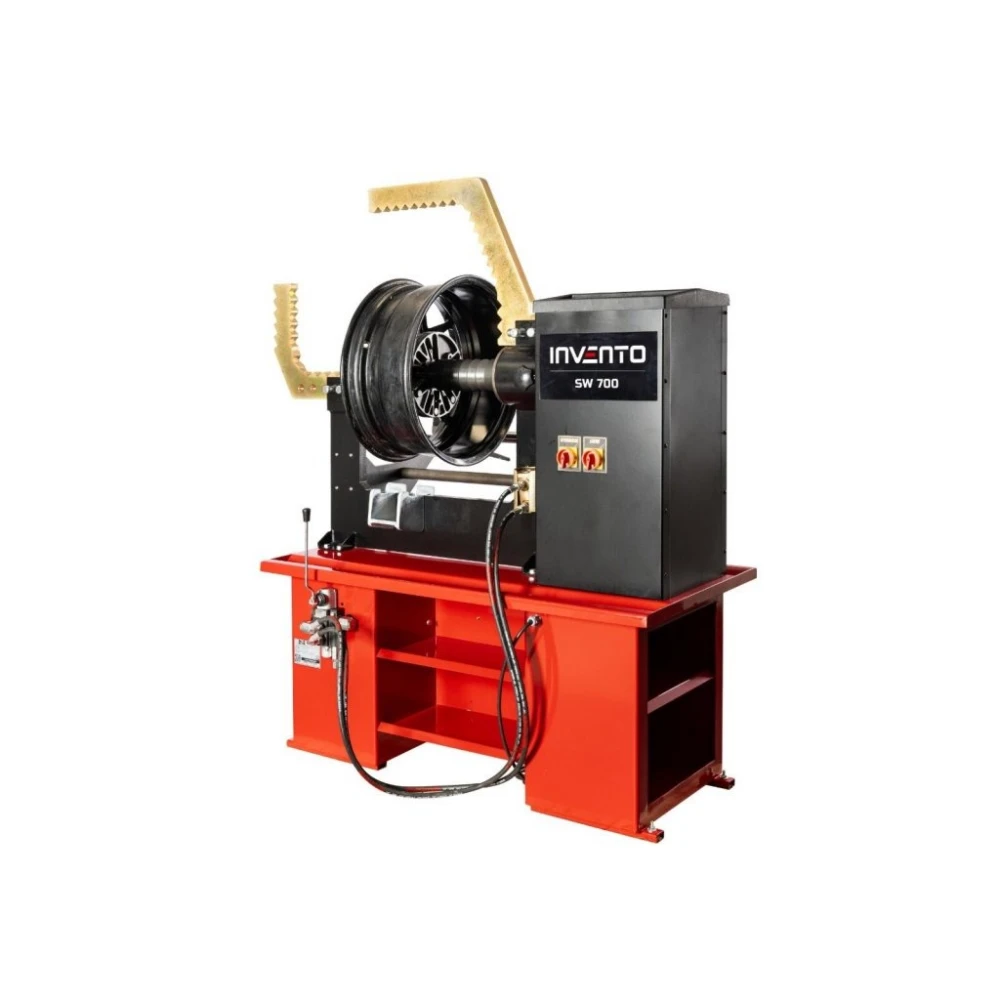 Дискова машина за изправяне на колела с вграден струг, 10-24" - INVSW700