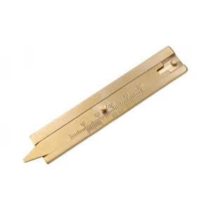 Месингов дълбокомер на протектора на гуми 0–50 мм - 519-1654