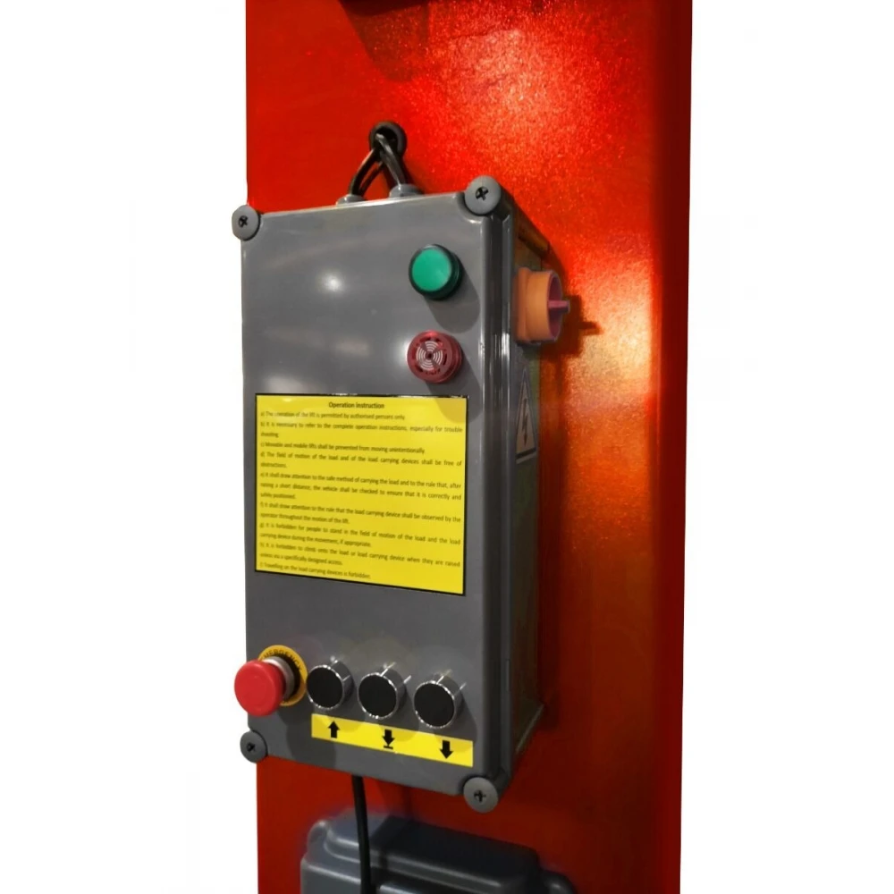 Двуколонен хидравличен подемник, 5000 кг., височина 5,1 м. - INVEL250TL