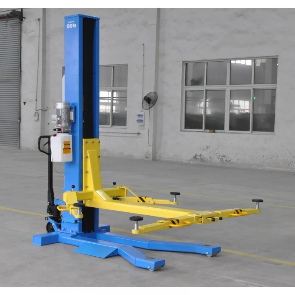 Едноколонен подемник 2.5 тона 400V ( мобилен ) QJY2.5-H-PRO