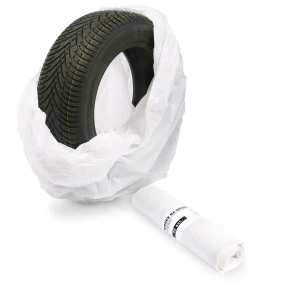 ЕКО торби за гуми, големи, 10 броя 1100x1000 мм, бели - 583-1100-ECO