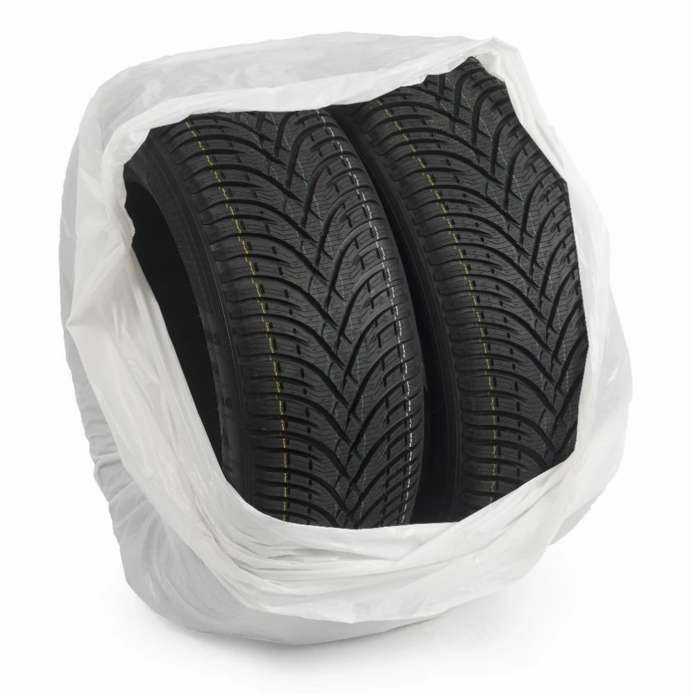 ЕКО торби за гуми, големи, 10 броя 1100x1000 мм, бели - 583-1100-ECO